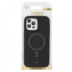 Onsala Phone Case Silicone MagSeries Black - iPhone 14 Pro Max