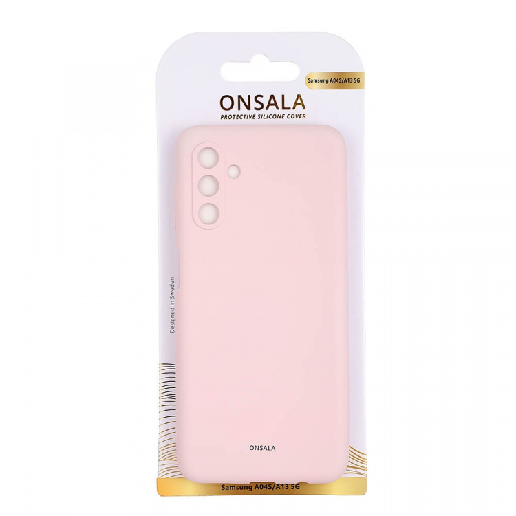 Onsala Phone Case Silicone Chalk Pink - Samsung Galaxy A13 5G / A04s