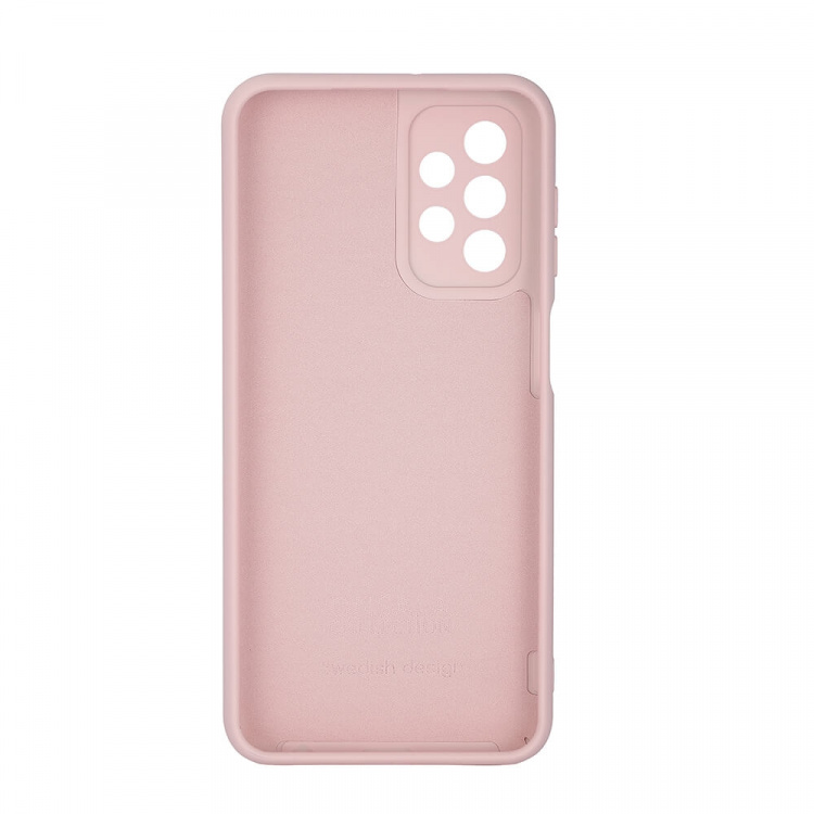Onsala Wallet Case Silicone Chalk Pink - Samsung Galaxy A23 5G