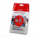 Canon Ink 0332C005 CLI-571 Multipack + Paper
