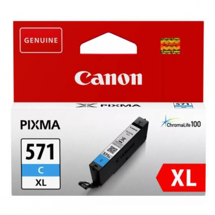 Canon Ink 0332C001 CLI-571XL Cyan