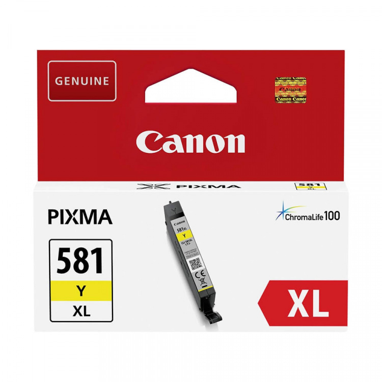 Canon Ink 2051C001 CLI-581XL Yellow Canon Ink 2051C001 CLI-581XL Yellow