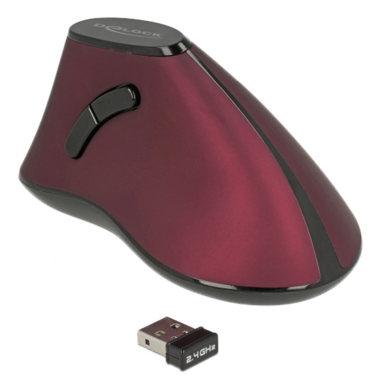 Ergonomic vertical optical 5-button mouse 2.4 GHz wireless Ergonomic vertical optical 5-button mouse 2.4 GHz wireless
