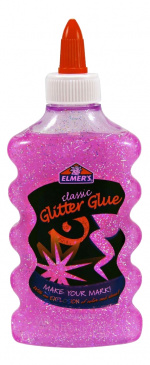 ELMER\'S Glitter Glue Pink, 177ml