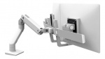 Ergotron HX Desk Dual Monitor Arm, White