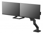 Ergotron HX Desk Dual Monitor Arm, Matte black