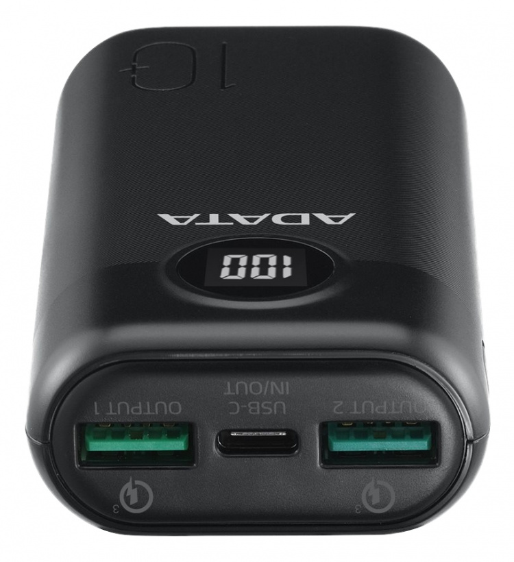 ADATA AP10000QCD-DGT-CBK Powerbank