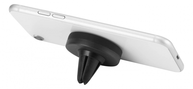 DELTACO magnetic car holder, air vent mount, for mobile phone, black DELTACO magnetic car holder, air vent mount, for mobile phone, black