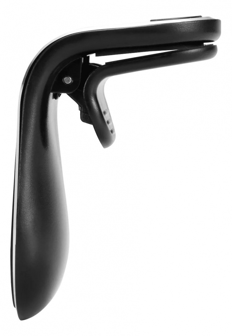 DELTACO magnetic car holder, angled air vent mount, for mobile, black