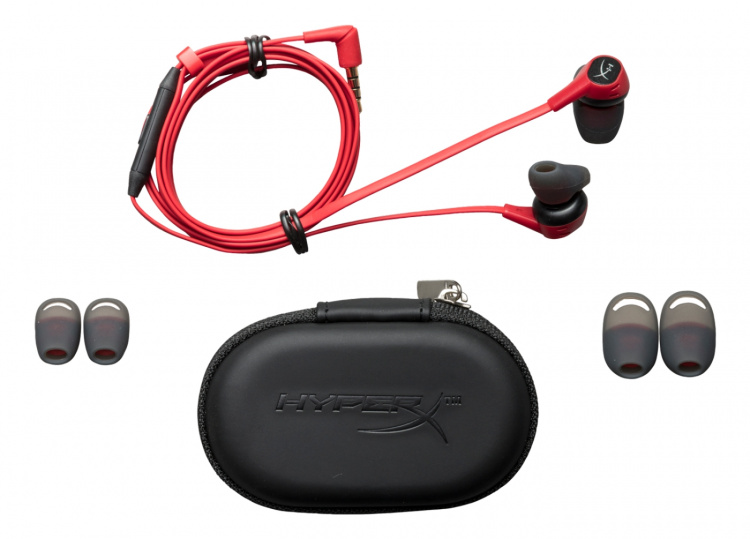 HyperX Cloud Earbuds Red HX-HSCEB-RD