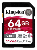 Kingston 64GB Canvas React Plus SDXC UHS-II