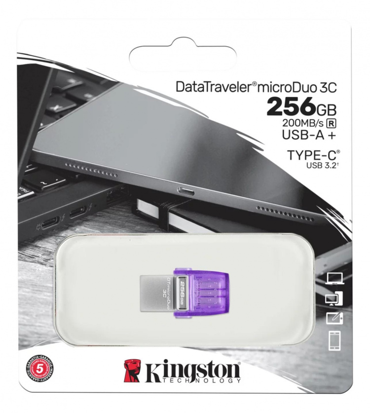 Kingston 256GB DataTraveler microDuo 3C