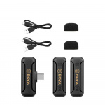 BOYA Wireless Microphone System x2 BY-WM3 For USB-C