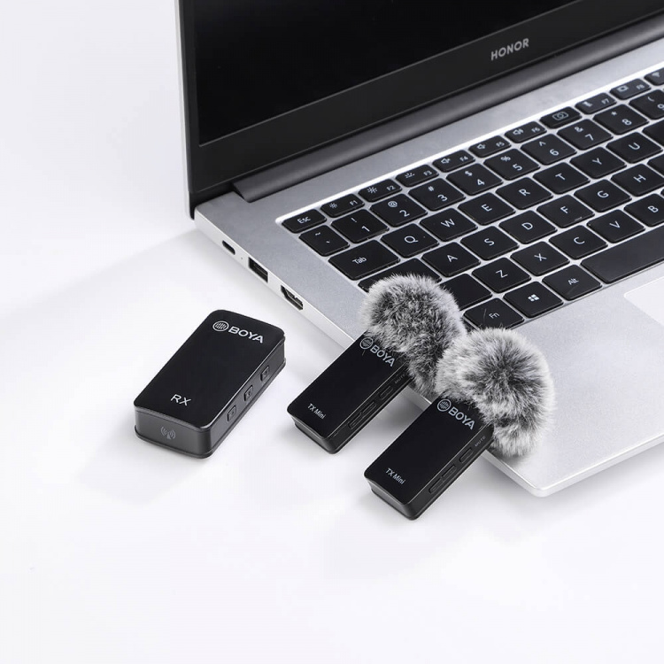 BOYA Wireless Microphone x2 BY-XM6-S2 Mini 3.5mm