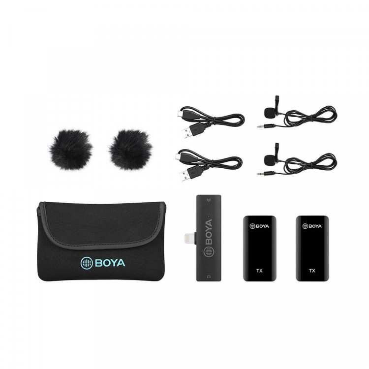 BOYA Wireless Microphone x2 BY-XM6-S4 Lightning