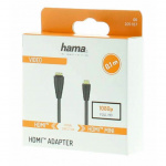 Hama Adapter HDMI Type C-A Plug-Socket Gold Plated Black