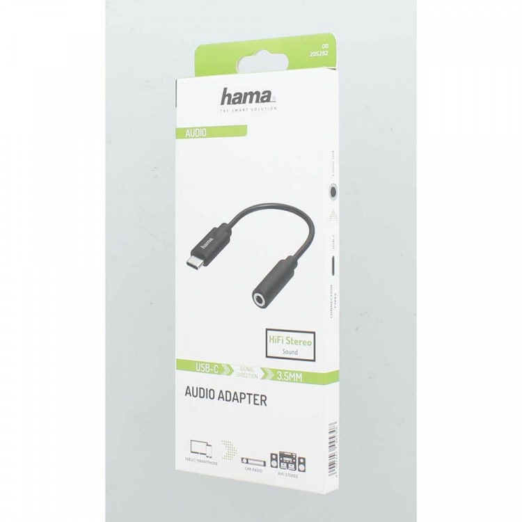 Hama Adapter Audio USB-C to 3.5 mm Stereo