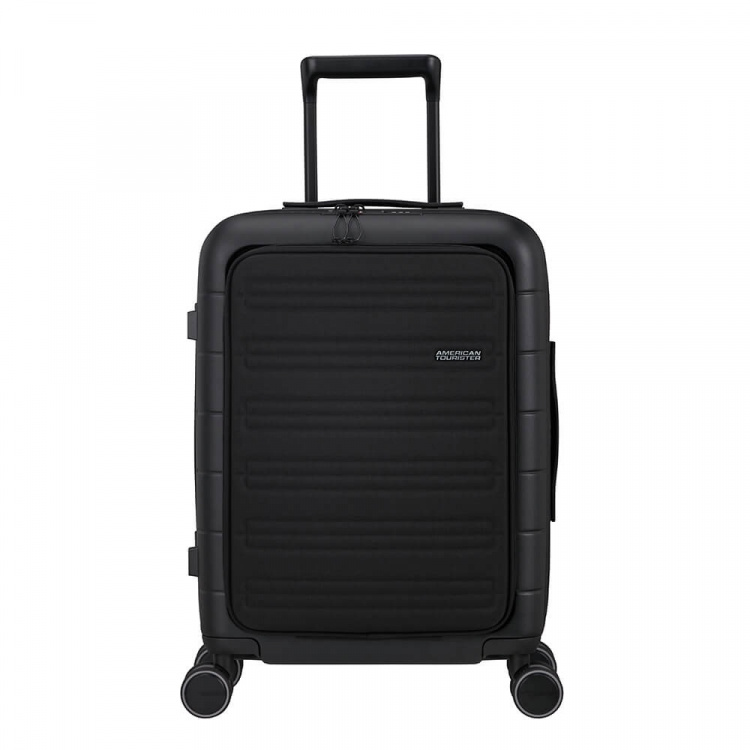 American Tourister Nova Stream Spinner 55/20 Expand Smart Black American Tourister Nova Stream Spinner 55/20 Expand Smart Black