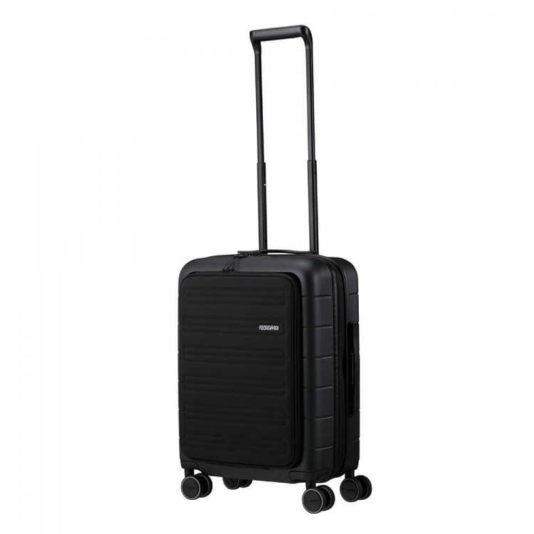 American Tourister Nova Stream Spinner 55/20 Expand Smart Black American Tourister Nova Stream Spinner 55/20 Expand Smart Black
