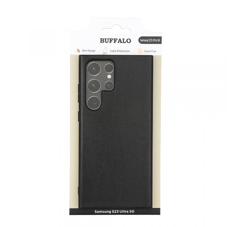 Buffalo Phone Case Black - Samsung S23 Ultra 5G