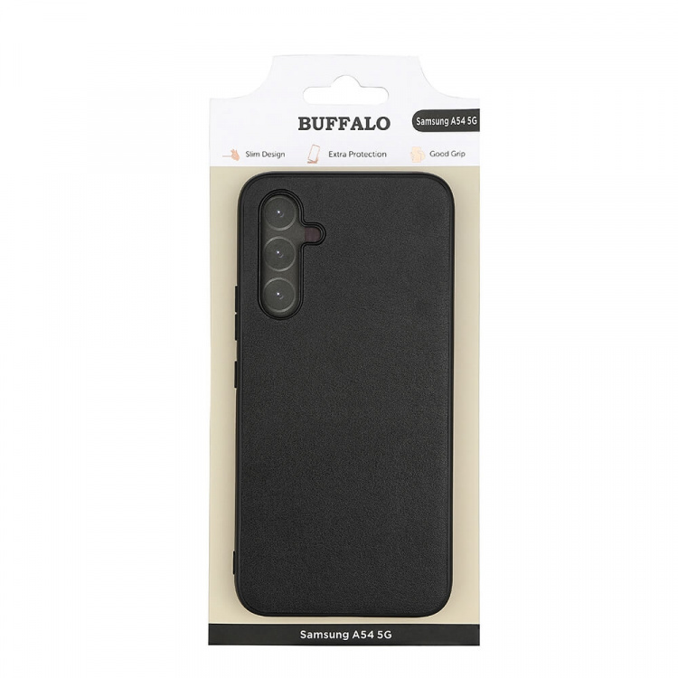 Buffalo Phone case PU Black - Samsung Galaxy A54 5G