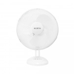 NORTH Desk Fan 30cm Plastic White