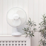NORTH Desk Fan 30cm Plastic White