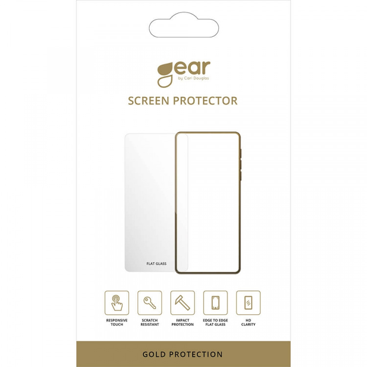 Gear Screen Protector 2.5D Gold Case Friendly - iPhone 13/13 Pro/14/16E Gear Screen Protector 2.5D Gold Case Friendly - iPhone 13/13 Pro/14/16E