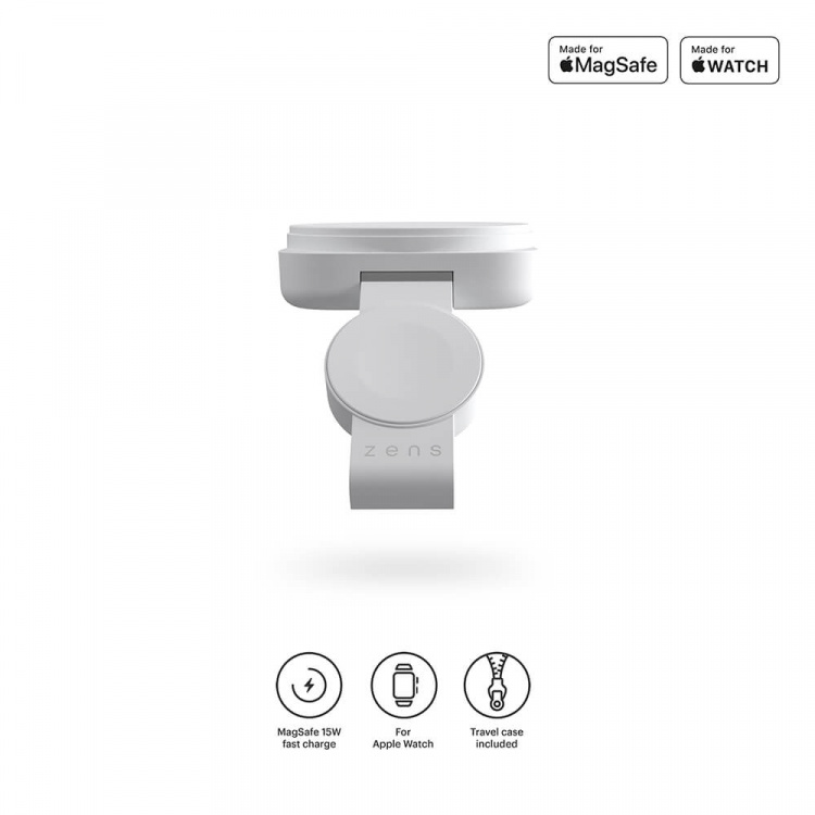 ZENS Wireless Charger 2in1 Magnetic + Watch