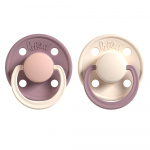 REBAEL Pacifier 2-Pack Size 2 Misty Soft Mouse / Frosty Pearly Rhino