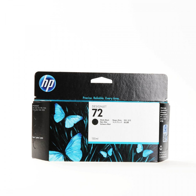 HP Ink C9403A 72 Matte Black HP Ink C9403A 72 Matte Black