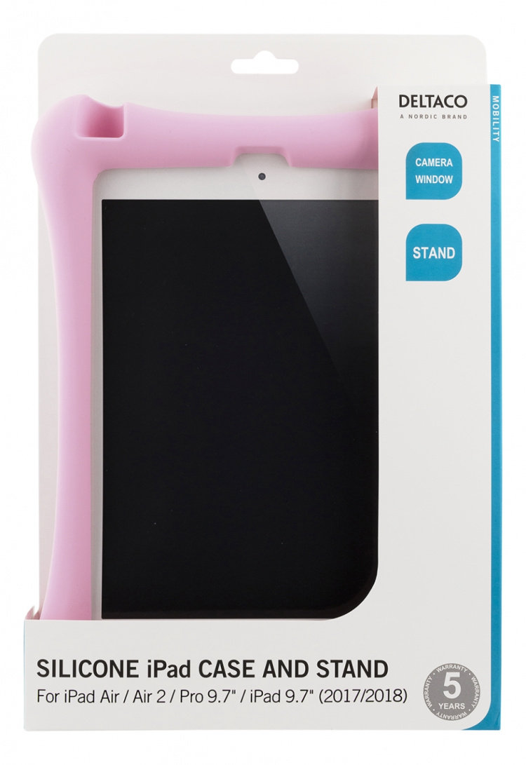 DELTACO silicone case, iPad Air/2 , iPad Pro 9,7