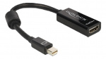 Delock Adapter mini Displayport 1.1 male > HDMI female Passive black