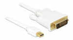 Delock Cable mini DisplayPort male to DVI 24+1 male 2 m