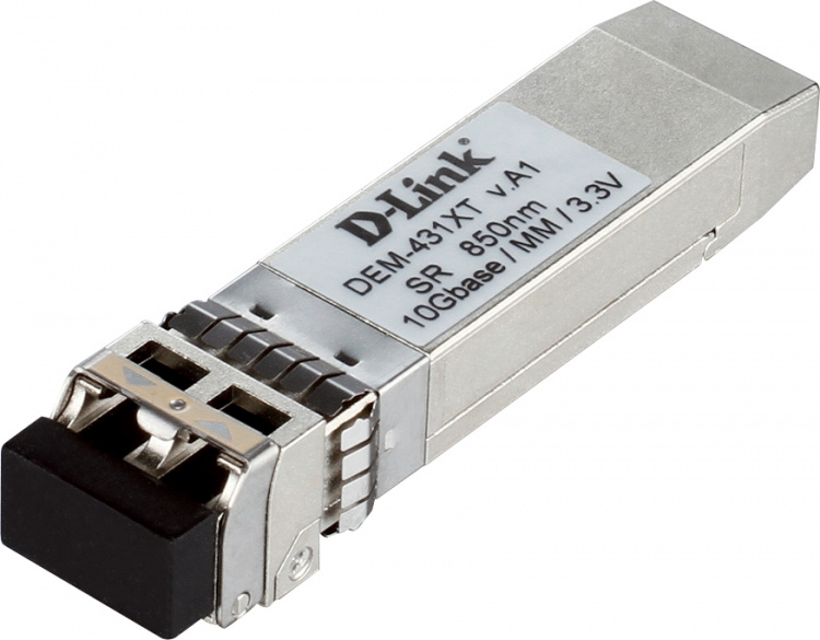 D-Link 10GBase-SR SFP+ Transceiver, 80/300m