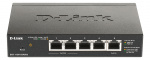 D-Link 5-Port Gigabit PoE Smart Managed Switch with 1 PD port D-Link 5-Port Gigabit PoE Smart Managed Switch with 1 PD port