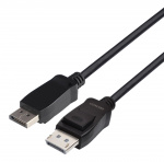 DELTACO DisplayPort cable, DP 1.4, 8K@60Hz, 1m, black