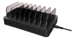 DELTACO USB charging station 6x USB-A, 2x USB-C PD, total 75W, black DELTACO USB charging station 6x USB-A, 2x USB-C PD, total 75W, black