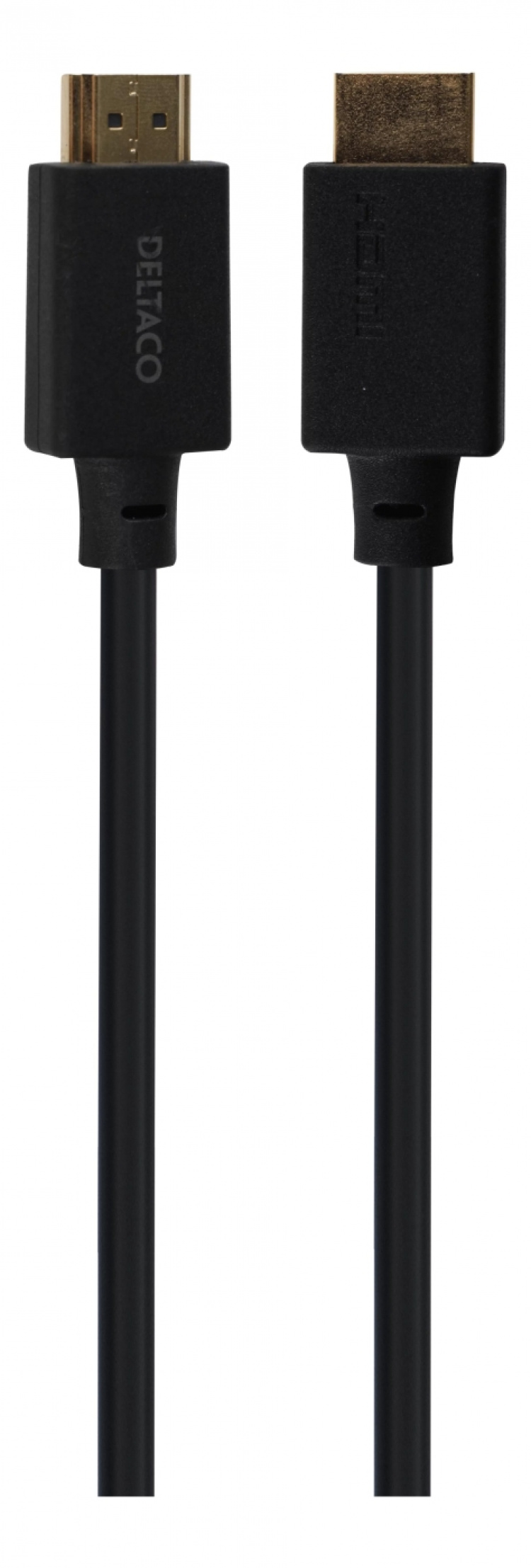 DELTACO ULTRA High Speed HDMI-cable, 48Gbps, 1m, black DELTACO ULTRA High Speed HDMI-cable, 48Gbps, 1m, black