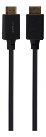 DELTACO ULTRA High Speed HDMI-cable, 48Gbps, 3m, black DELTACO ULTRA High Speed HDMI-cable, 48Gbps, 3m, black