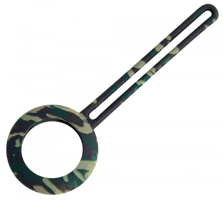 DELTACO Apple AirTag case, Silicone, Camouflage