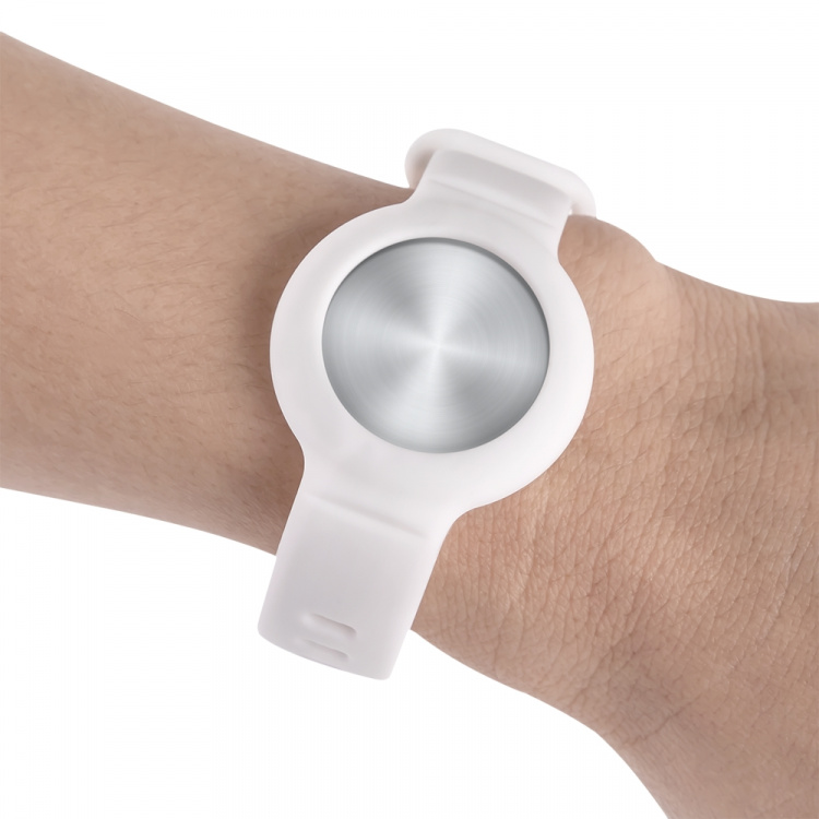 DELTACO Apple AirTag, Silicone wristband, white DELTACO Apple AirTag, Silicone wristband, white