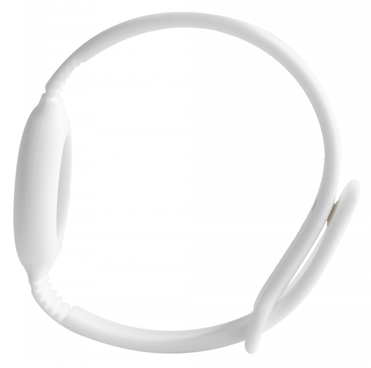 DELTACO Apple AirTag, Silicone wristband, white DELTACO Apple AirTag, Silicone wristband, white