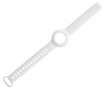 DELTACO Apple AirTag, Silicone wristband, white DELTACO Apple AirTag, Silicone wristband, white