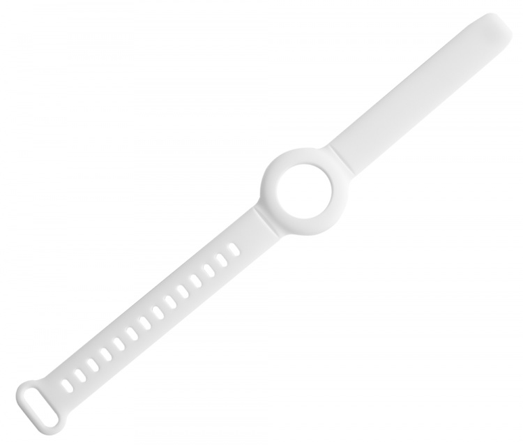 DELTACO Apple AirTag, Silicone wristband, white DELTACO Apple AirTag, Silicone wristband, white