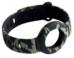 DELTACO Apple AirTag, Silicone wristband, Camouflage DELTACO Apple AirTag, Silicone wristband, Camouflage
