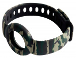 DELTACO Apple AirTag, Silicone wristband, Camouflage DELTACO Apple AirTag, Silicone wristband, Camouflage