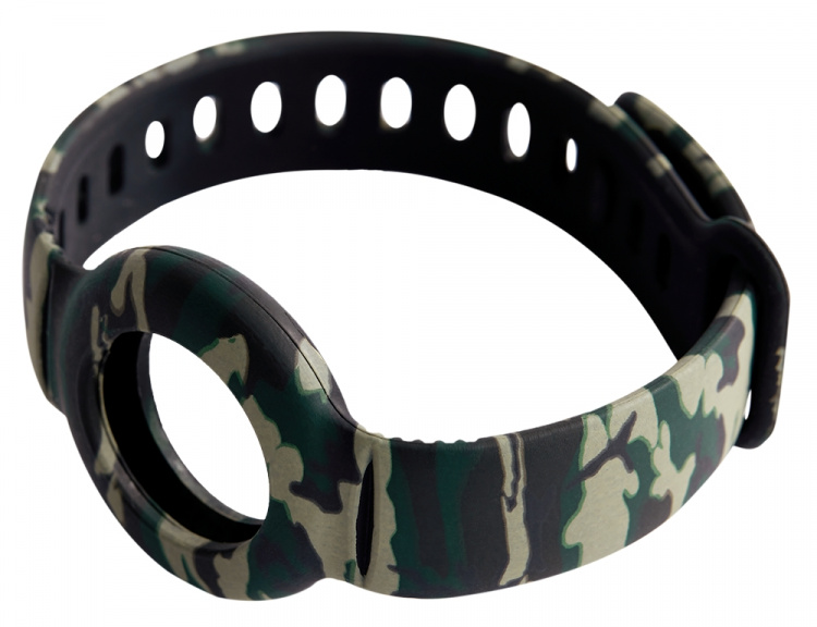 DELTACO Apple AirTag, Silicone wristband, Camouflage DELTACO Apple AirTag, Silicone wristband, Camouflage