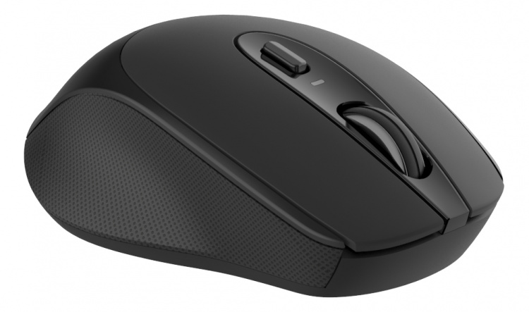 DELTACO Wireless office silent mouse, USB receiver, rubber coated