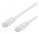 DELTACO U/UTP Cat6 patch cable, 15m, 250MHz, Delta, LSZH, white